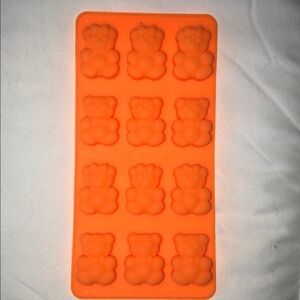 Silicone Bear with Bow Mold for Gummy Treats/Jello
